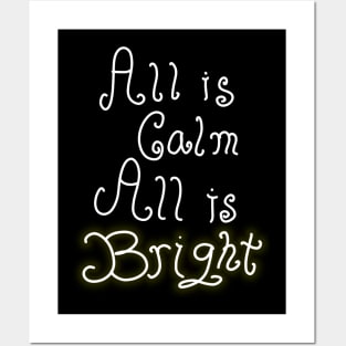 All is Bright Posters and Art